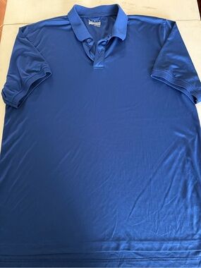 Basic Editions Men’s Royal Blue Polo Shirt XL